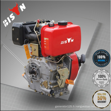 Bison China Zhejiang Factory Vente directe Piston Diesel Engine Cylindre simple Diesel Engine Jiankui